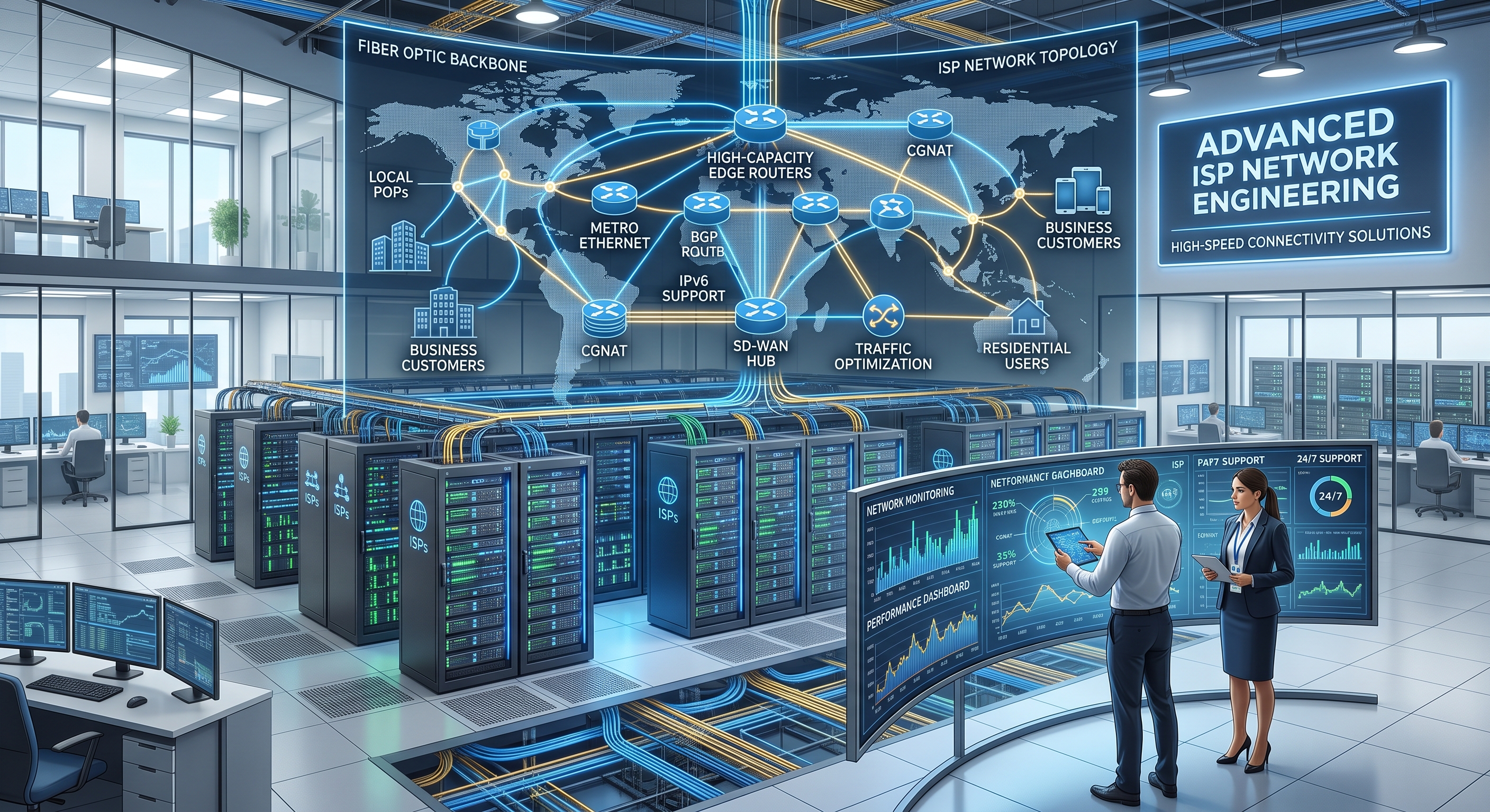 NOC e Engenharia de Redes ISP